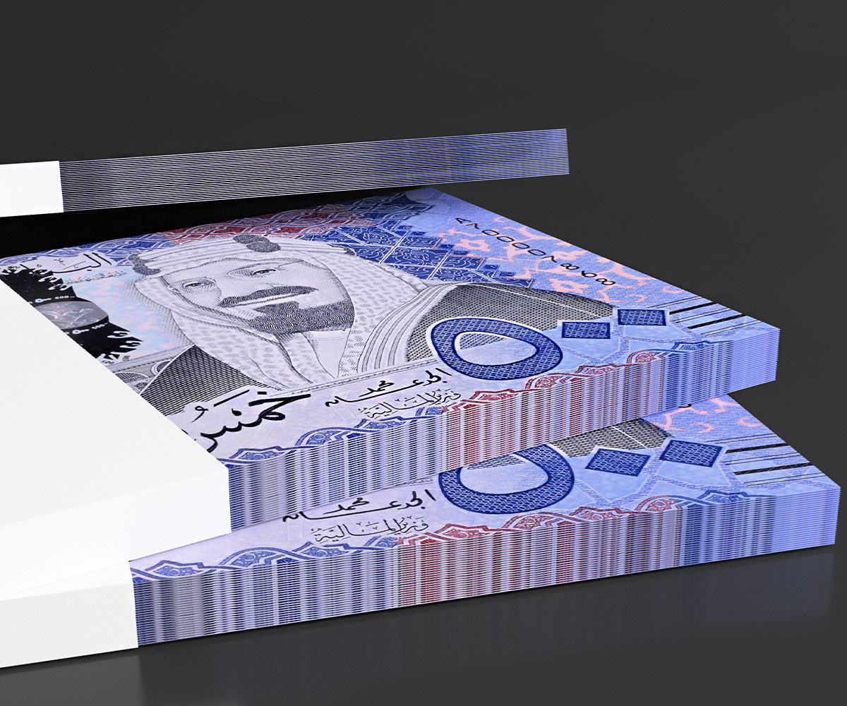 محاكاة الريال السعودية فئة 500 ريال