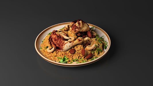طبق كبسة دجاج