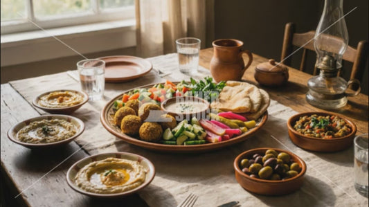الفلافل ( الطعمية )  العربية  - طبق طعام عربي