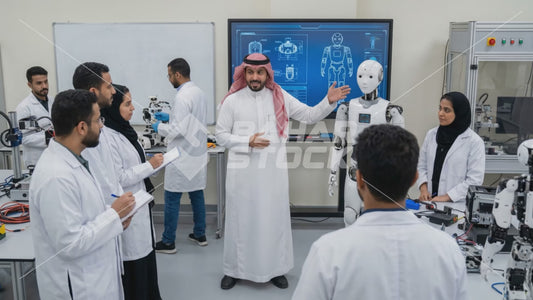 مهندس تطوير قسم الروبوتات