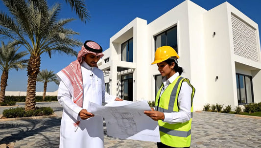 Saudi Engineer with client